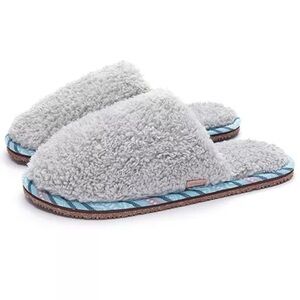 Feelgoodz - Women's Faux Sherpa Mule Slipper Indoor / Outdoor House Shoes